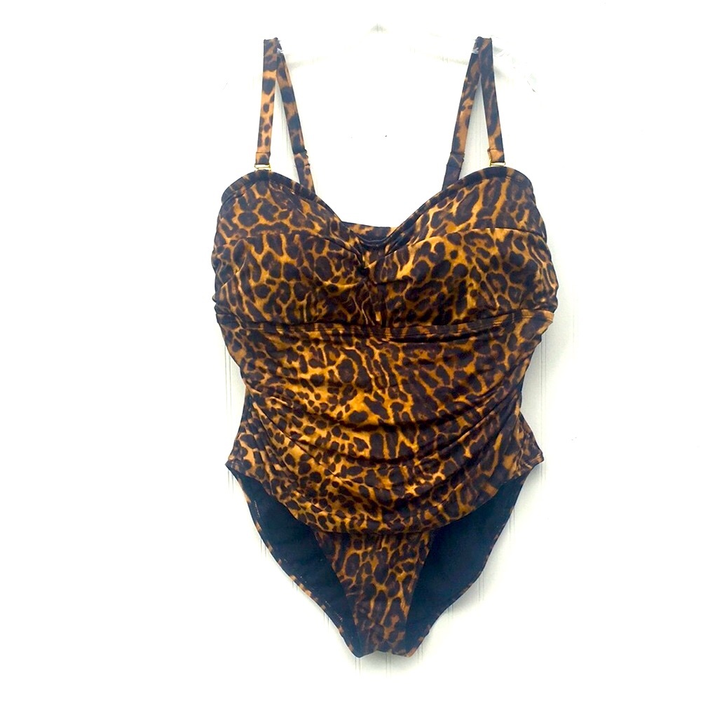 Ralph Lauren Leopard Print Swimsuit